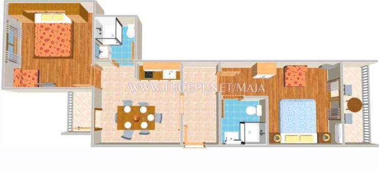 Apartments Maja Tučepi Esterno foto
